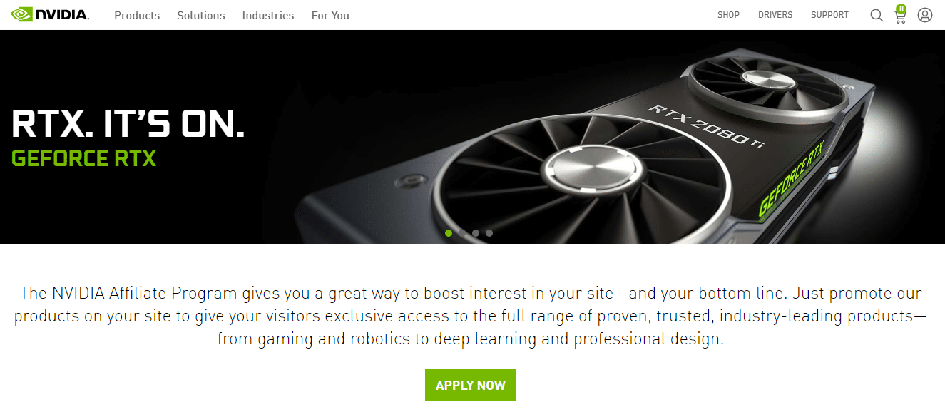 gaming affiliate program